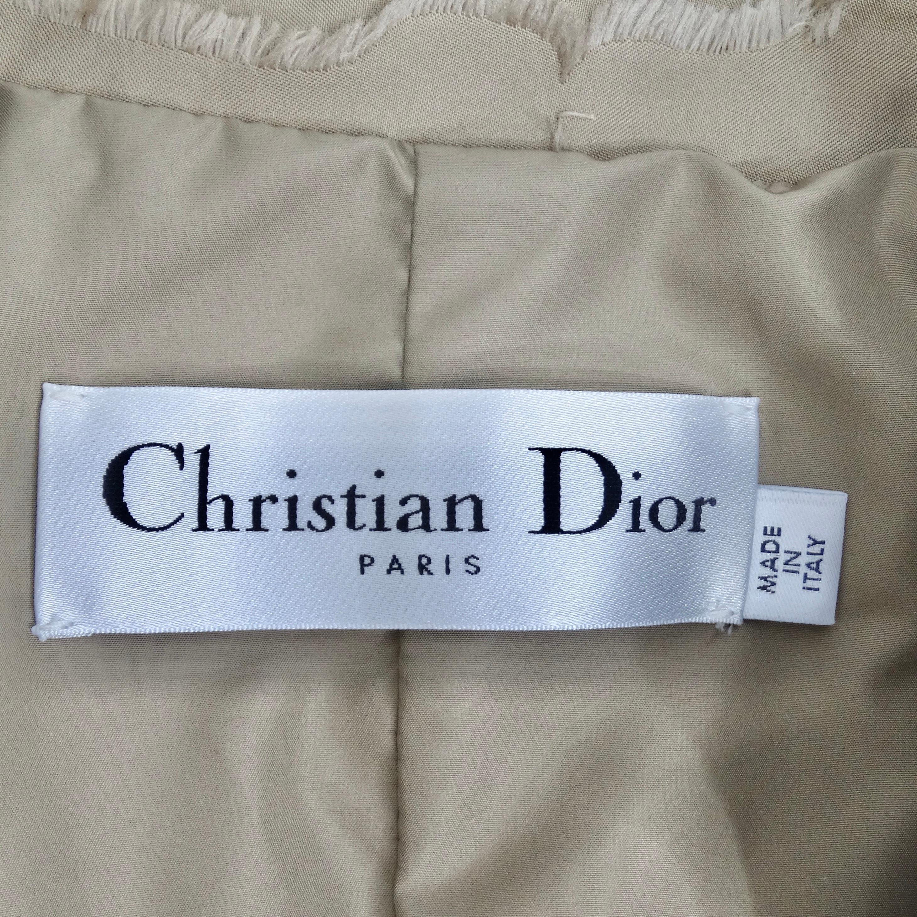 Christian Dior Safari Utility Jacket, Shorts, and Belt Set 14
