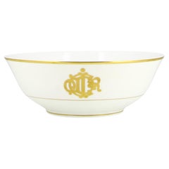 Christian Dior Salad Bowl In Limoges Porcelain 
