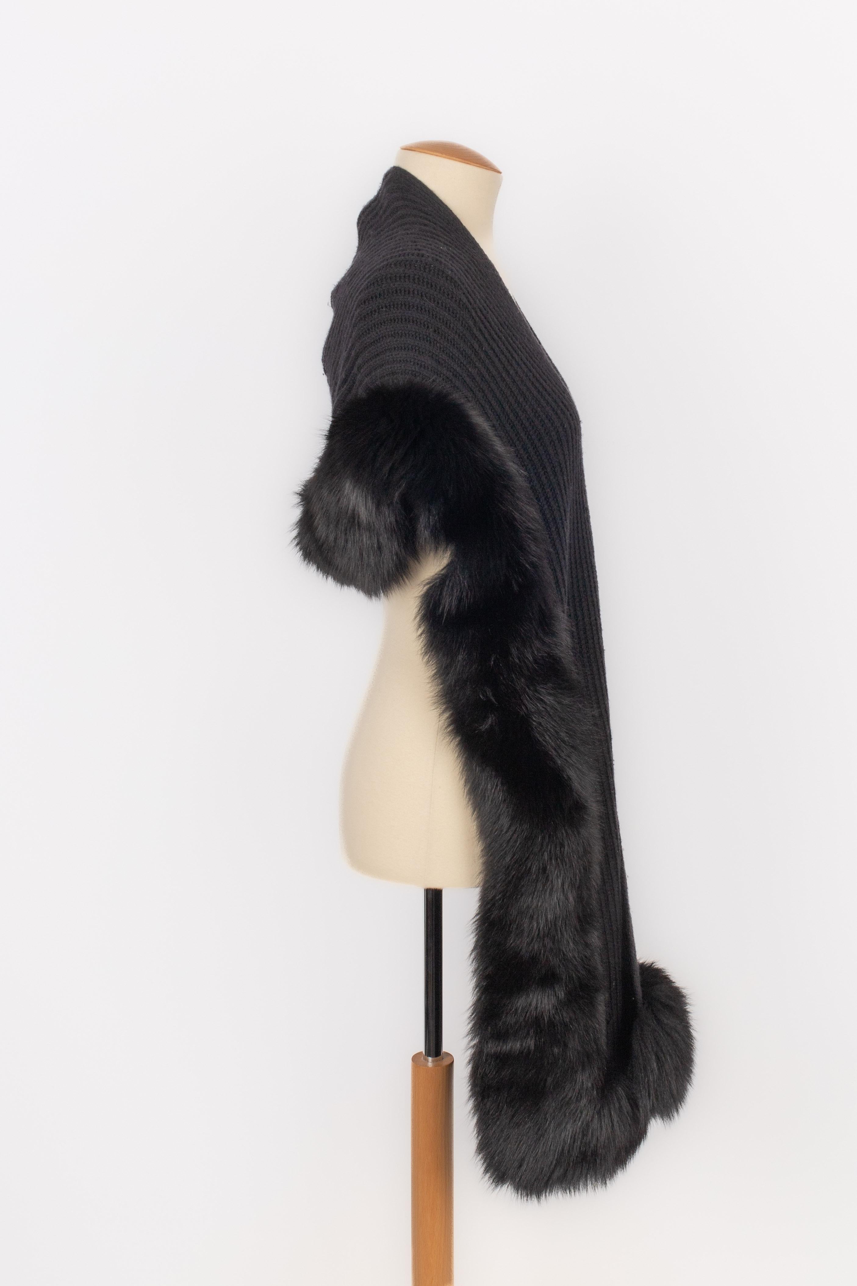 Noir Foulard Christian Dior en vente