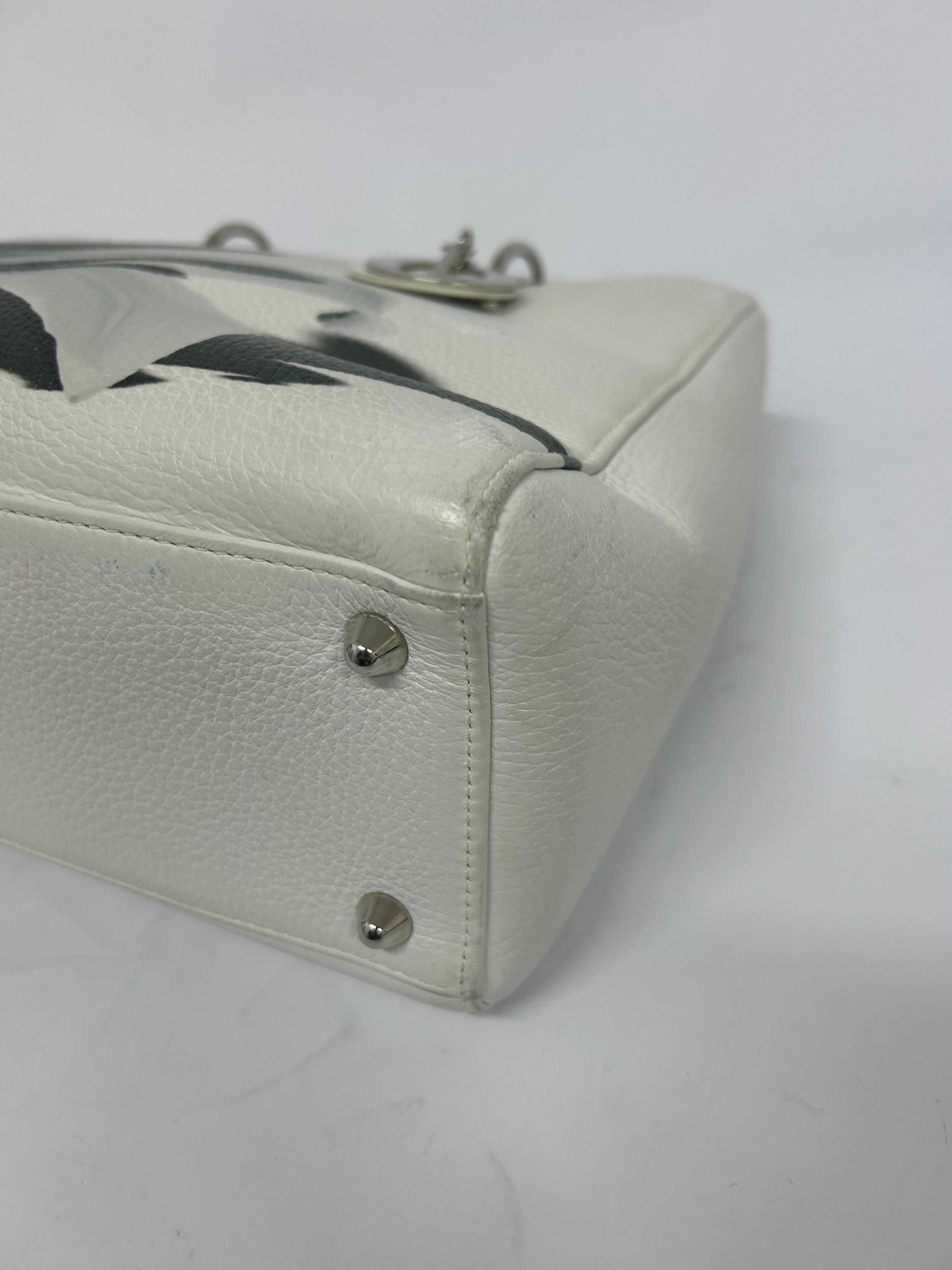 Christian Dior Secret Garden Large Lady Dior Bag For Sale 10