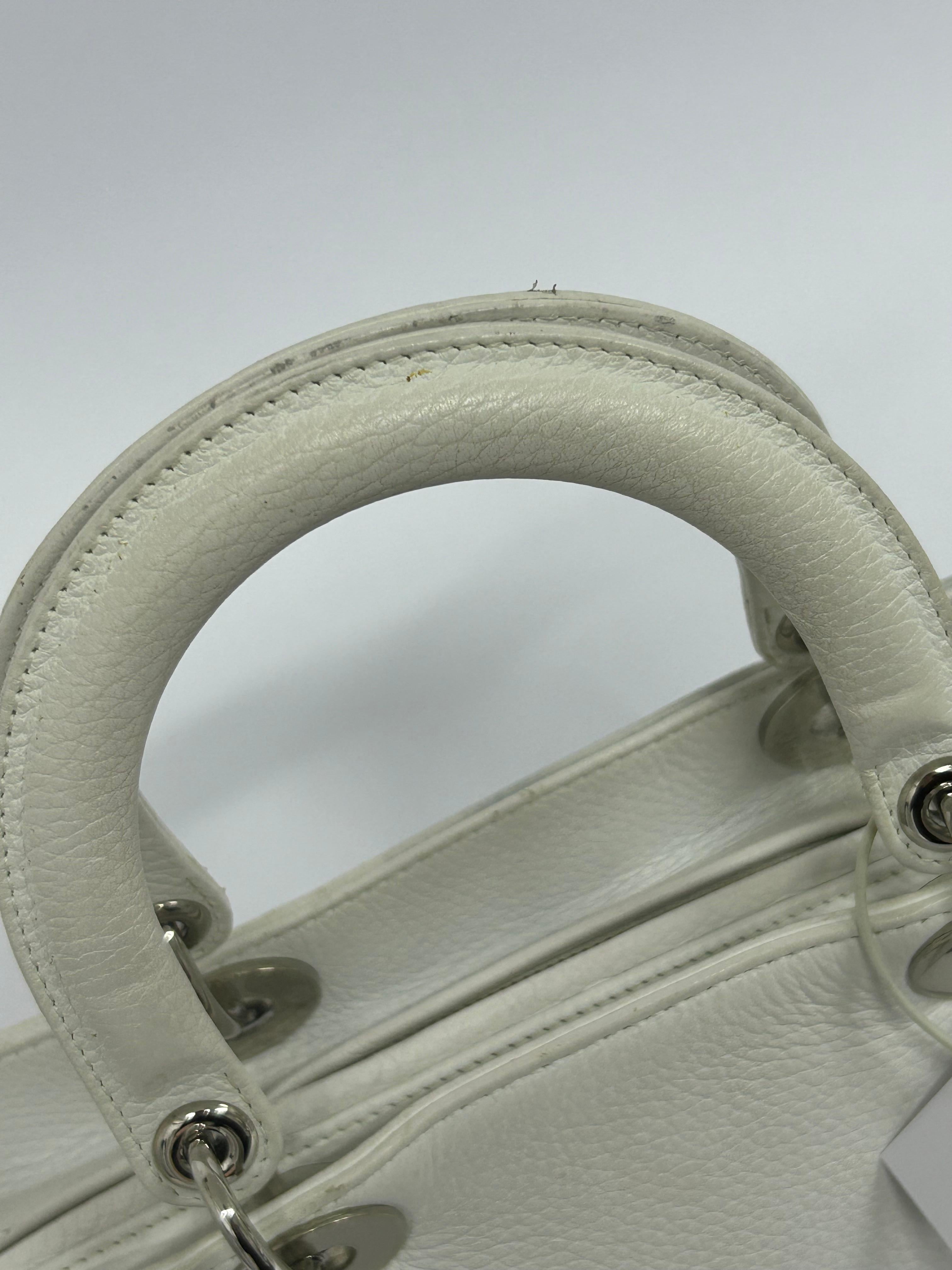 Christian Dior Secret Garden Large Lady Dior Bag For Sale 2