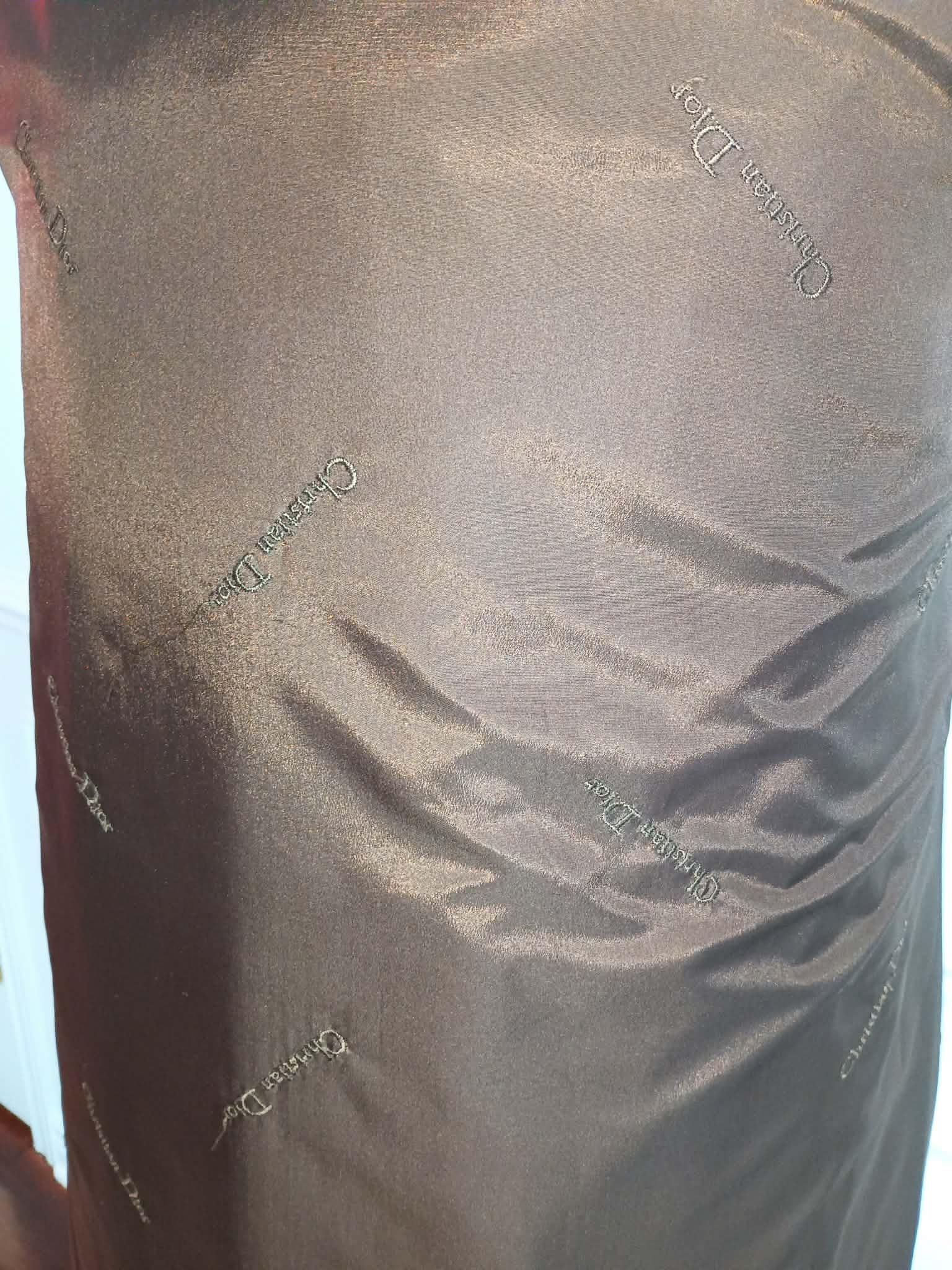 Christian Dior sectional fox fur coat size 10 M im Angebot 3