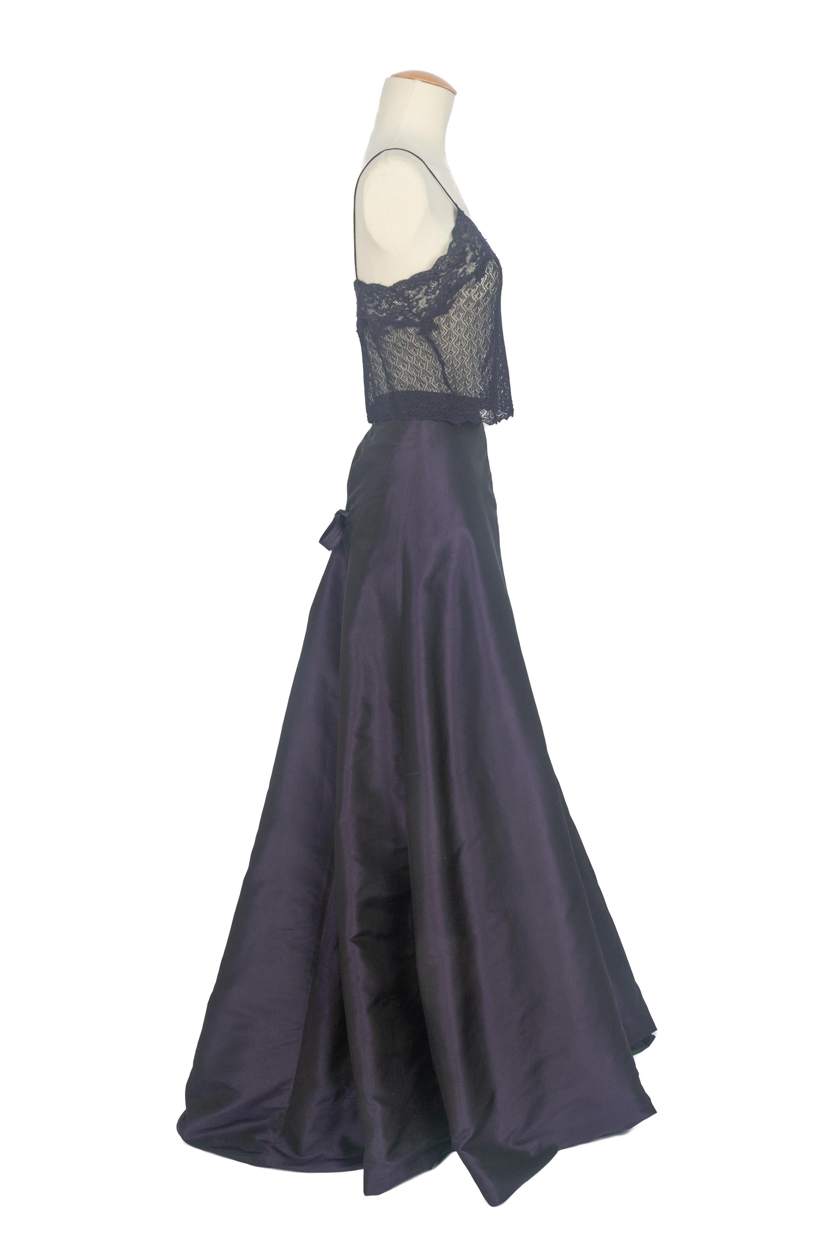 Noir Ensemble Christian Dior circa 1999 en vente