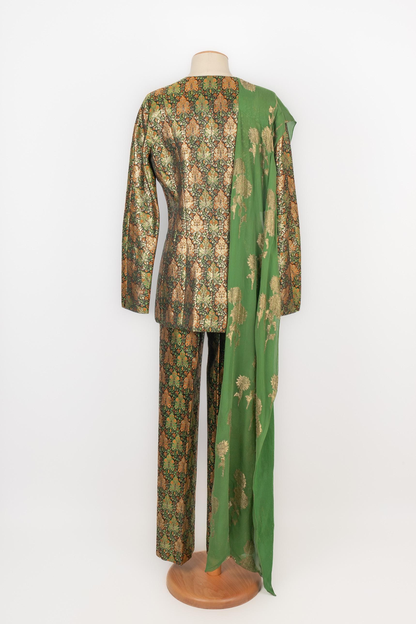 Christian Dior set Haute Couture 1996 In Excellent Condition For Sale In SAINT-OUEN-SUR-SEINE, FR