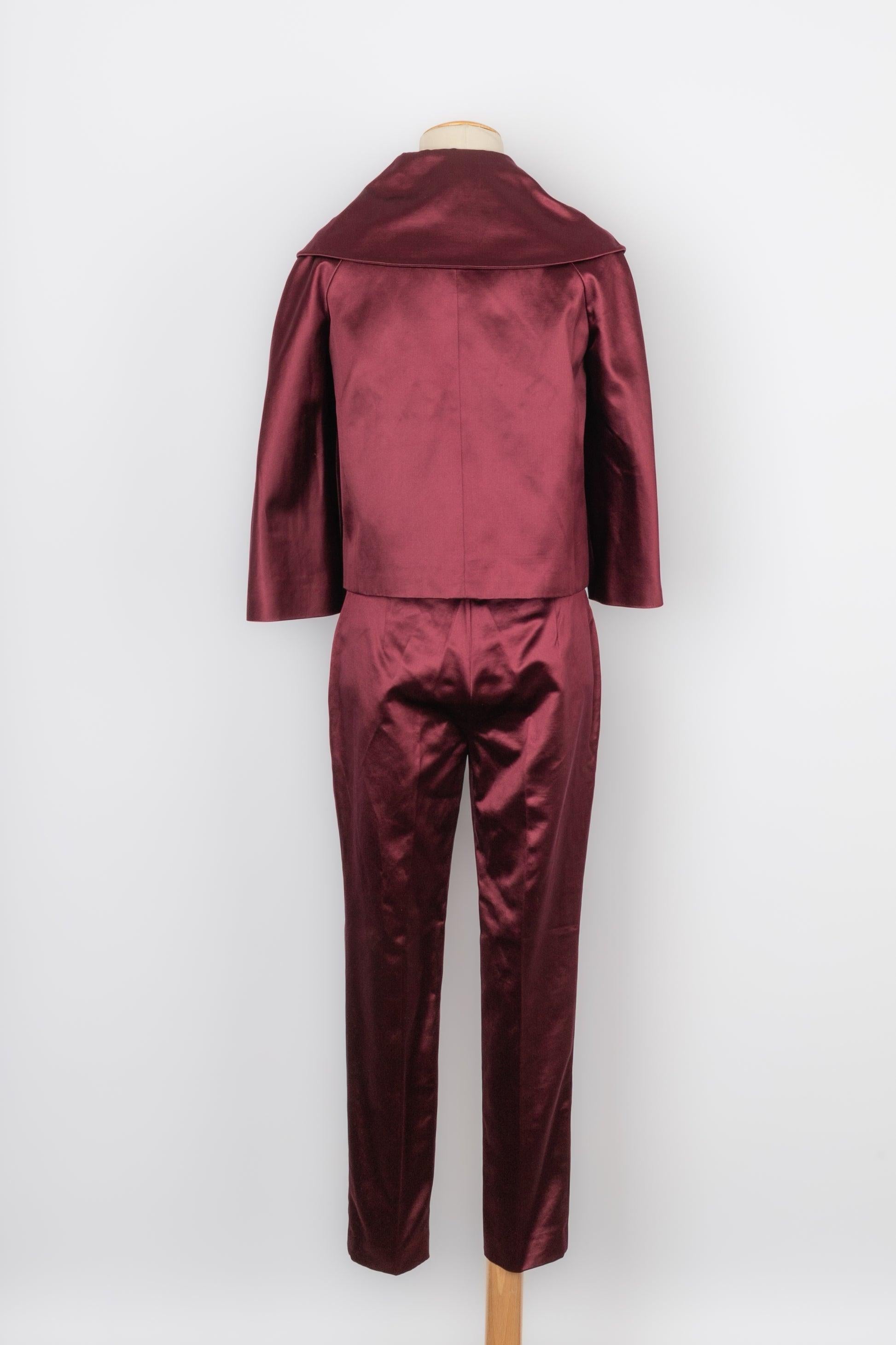 Ensemble veste et paire de pantalons Christian Dior, 2008 Excellent état - En vente à SAINT-OUEN-SUR-SEINE, FR