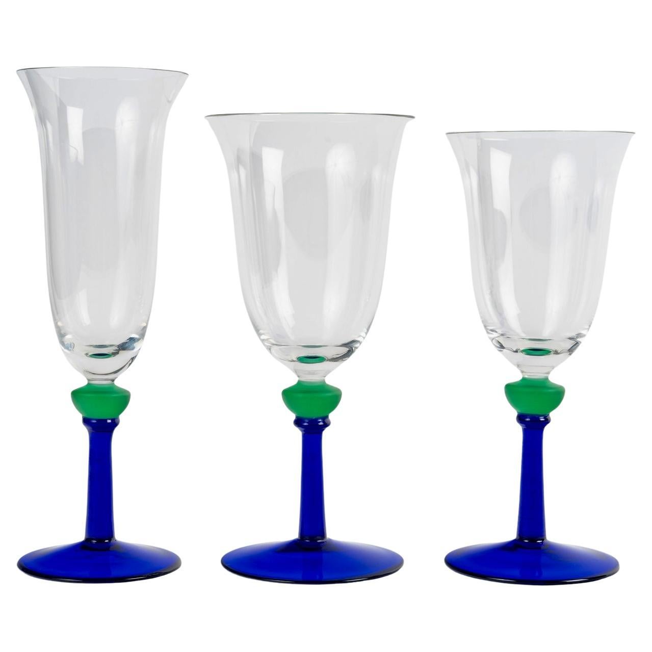 Christian Dior - Set de Copas de Cristal Champán Agua Vino - 30 piezas en venta