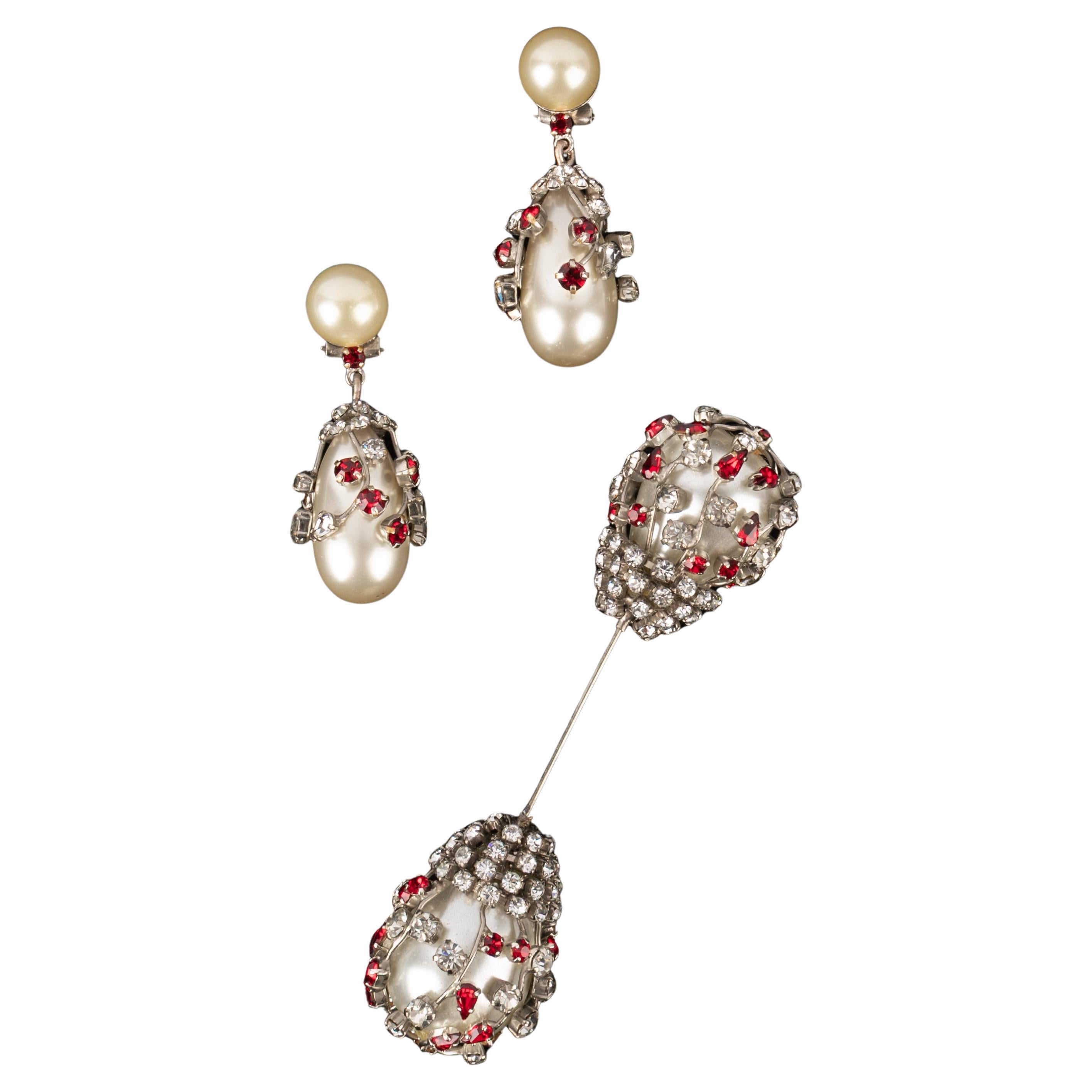 Set di gioielli Christian Dior (Attribuito a) in vendita