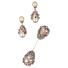 Vintage Christian Dior set of jewelry (Attributed to)