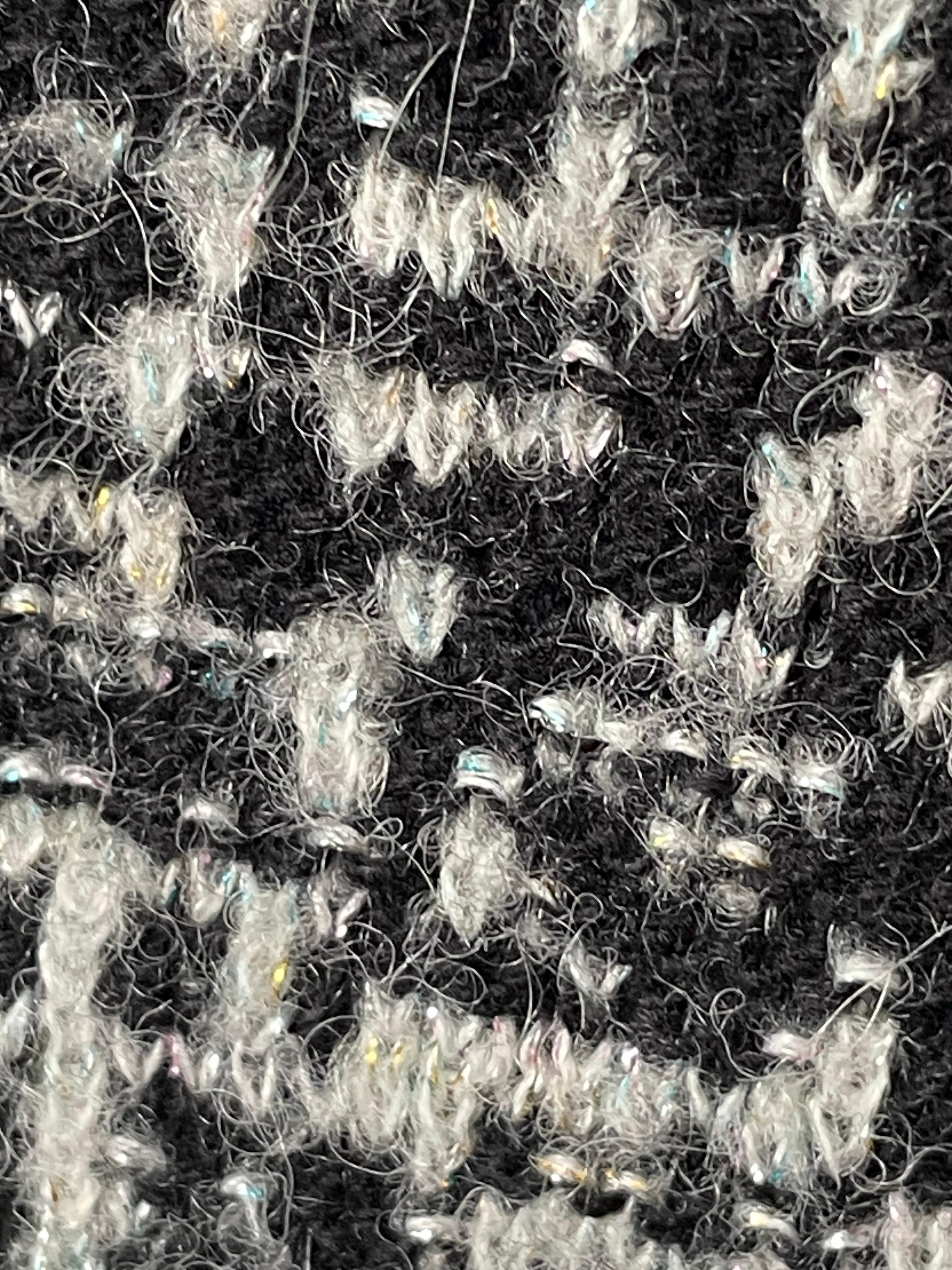 Christian Dior Set abito e gilet in tweed. in vendita 2