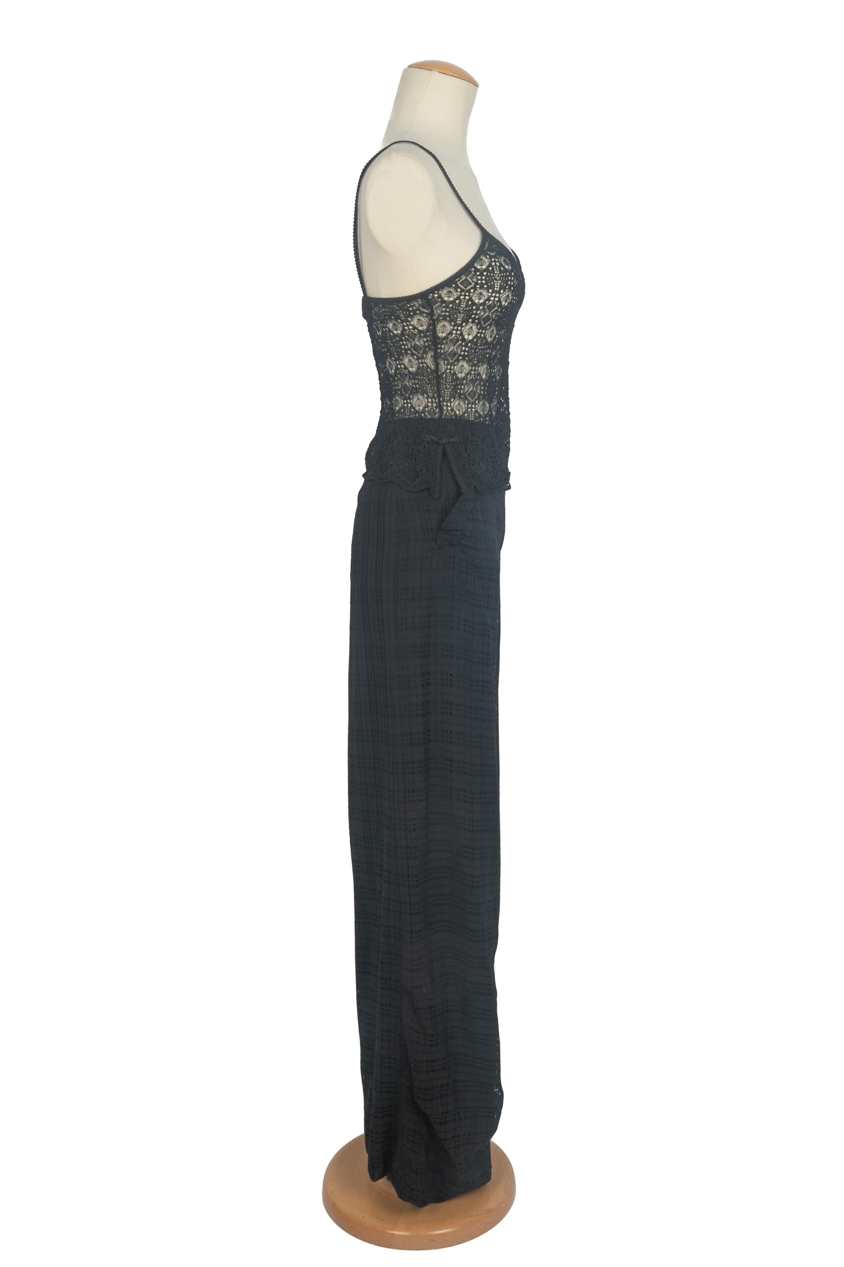 Conjunto Christian Dior Verano 1999 Negro en venta