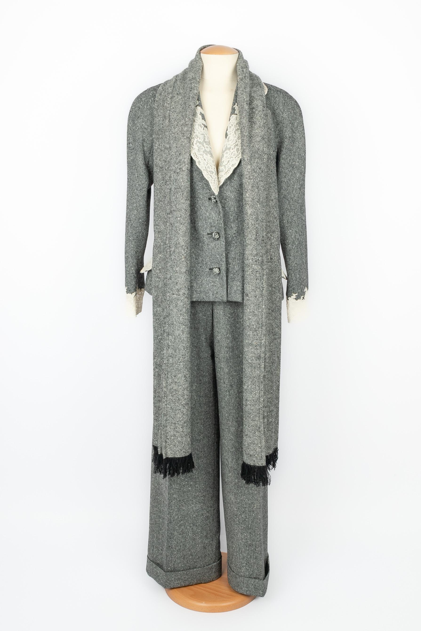 Christian Dior set Winter 1998 In Excellent Condition For Sale In SAINT-OUEN-SUR-SEINE, FR