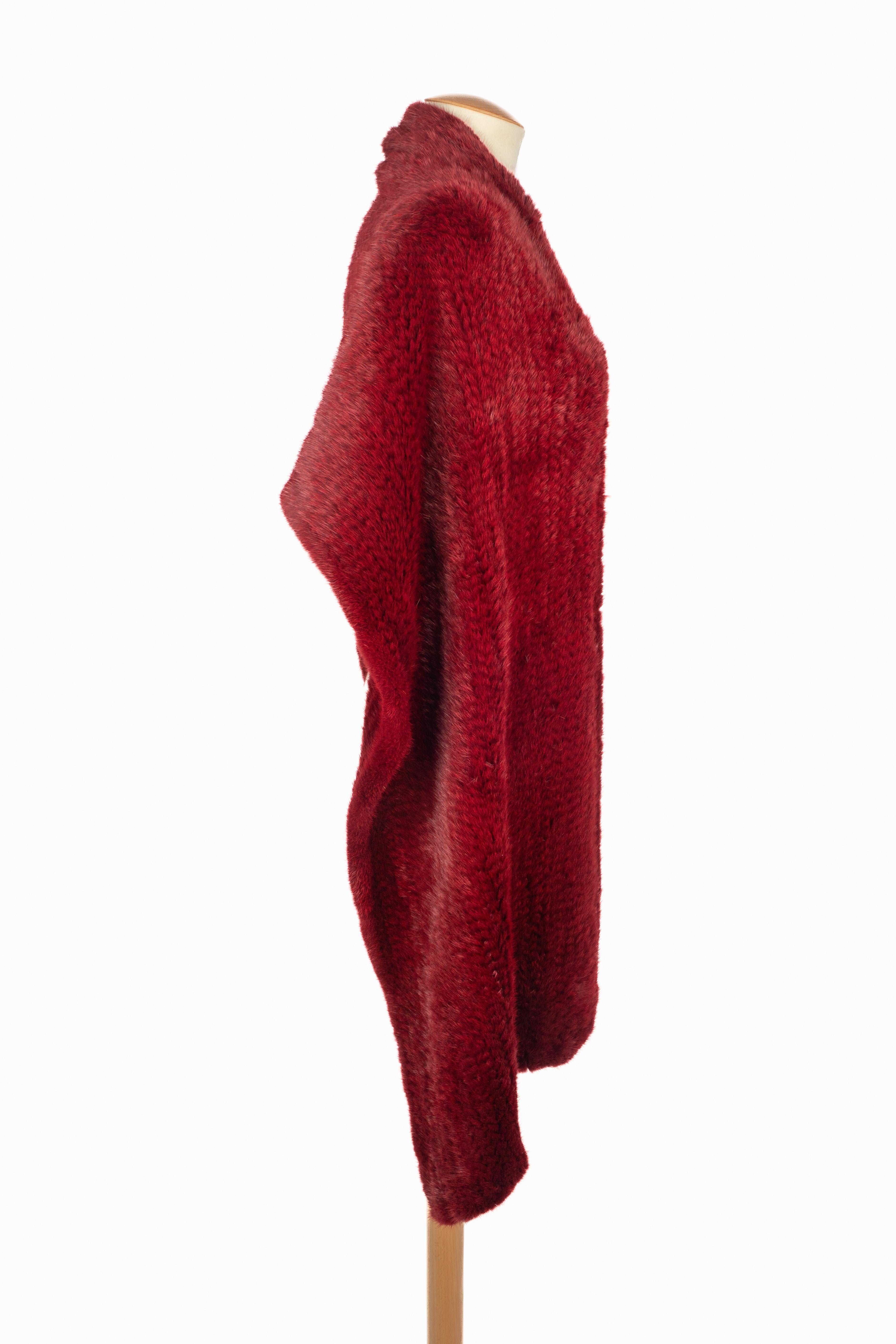 Chal Christian Dior Invierno 1999 Rojo en venta