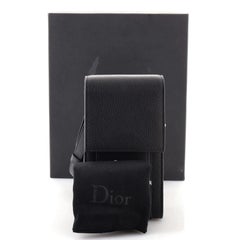 Christian Dior Shawn Stussy Phone Holder Crossbody Bag Printed Leather