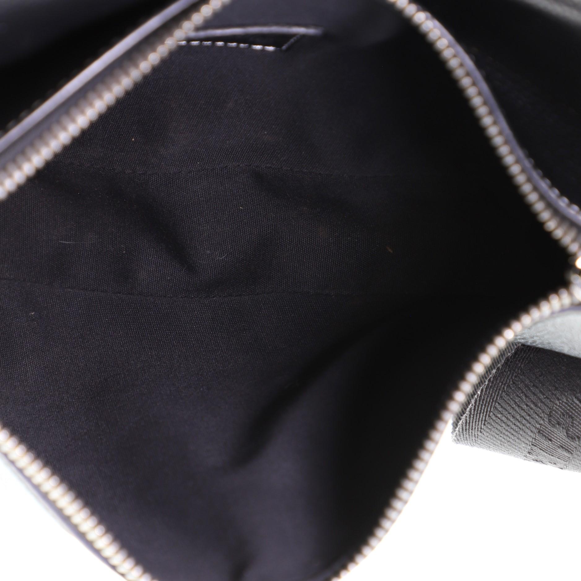 dior x shawn stussy saddle bag