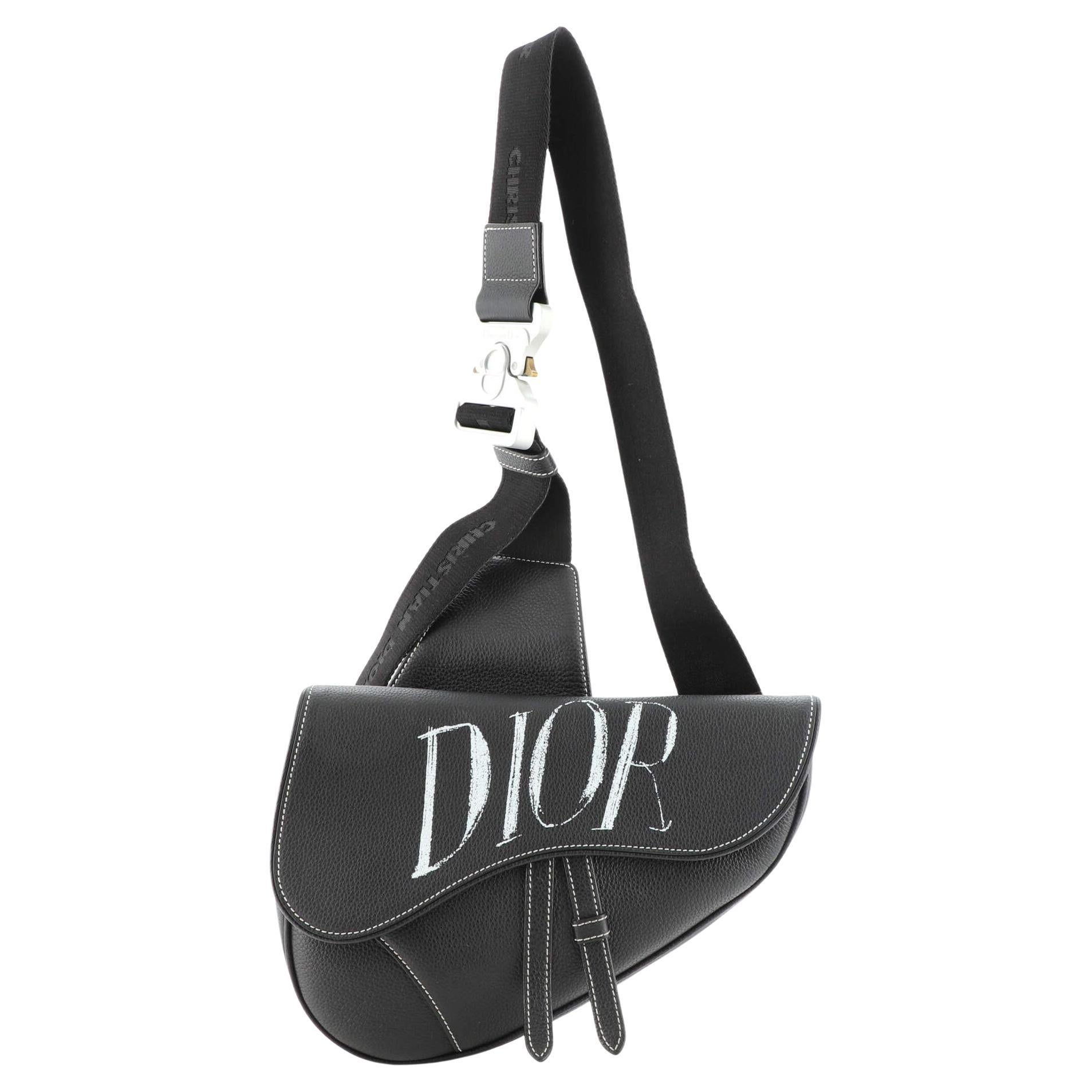 Christian Dior x Stussy pre-owned Saddle Bag - Farfetch