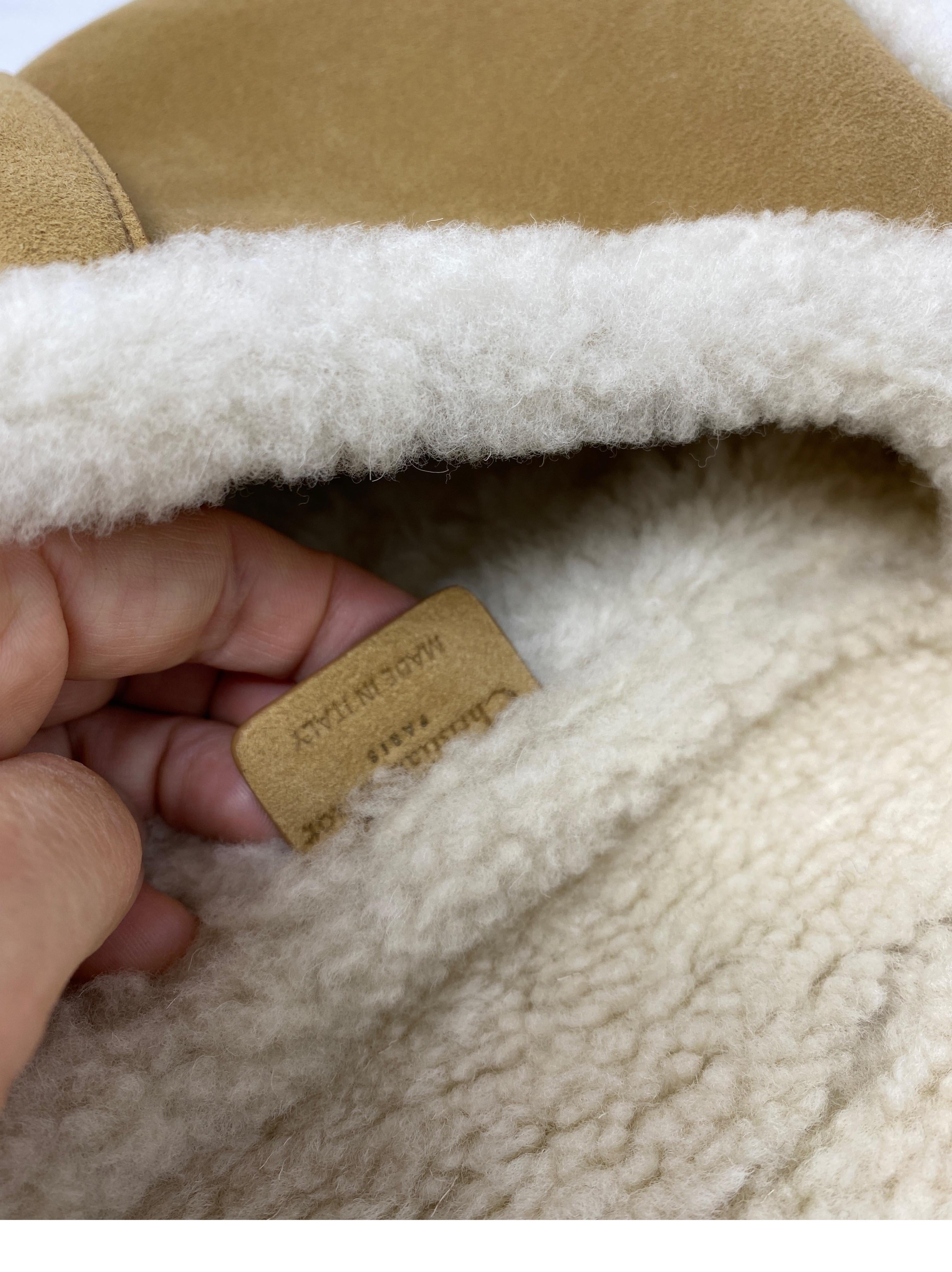 Christian Dior Sheepskin Saddle Bag at 1stDibs | dior shearling saddle ...