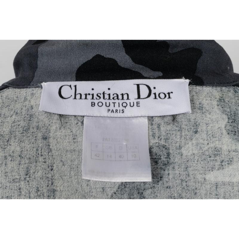 Christian Dior Short Jacket with Military Camouflage Patterns 2