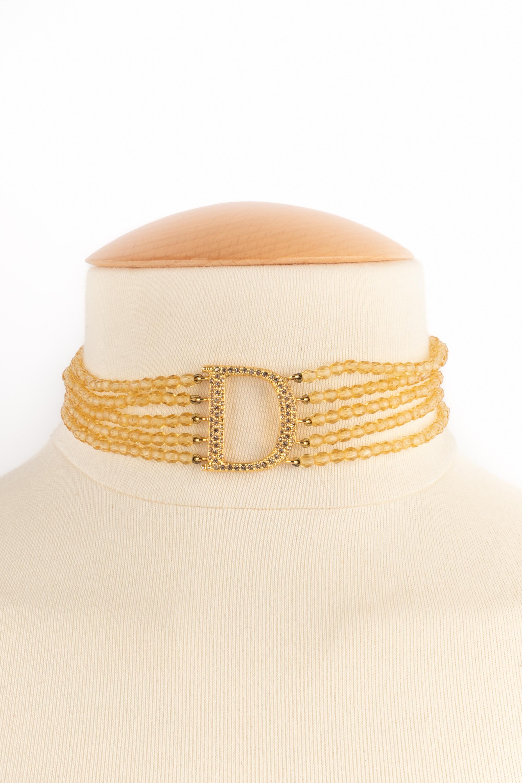 Collana corta Christian Dior in vendita 6