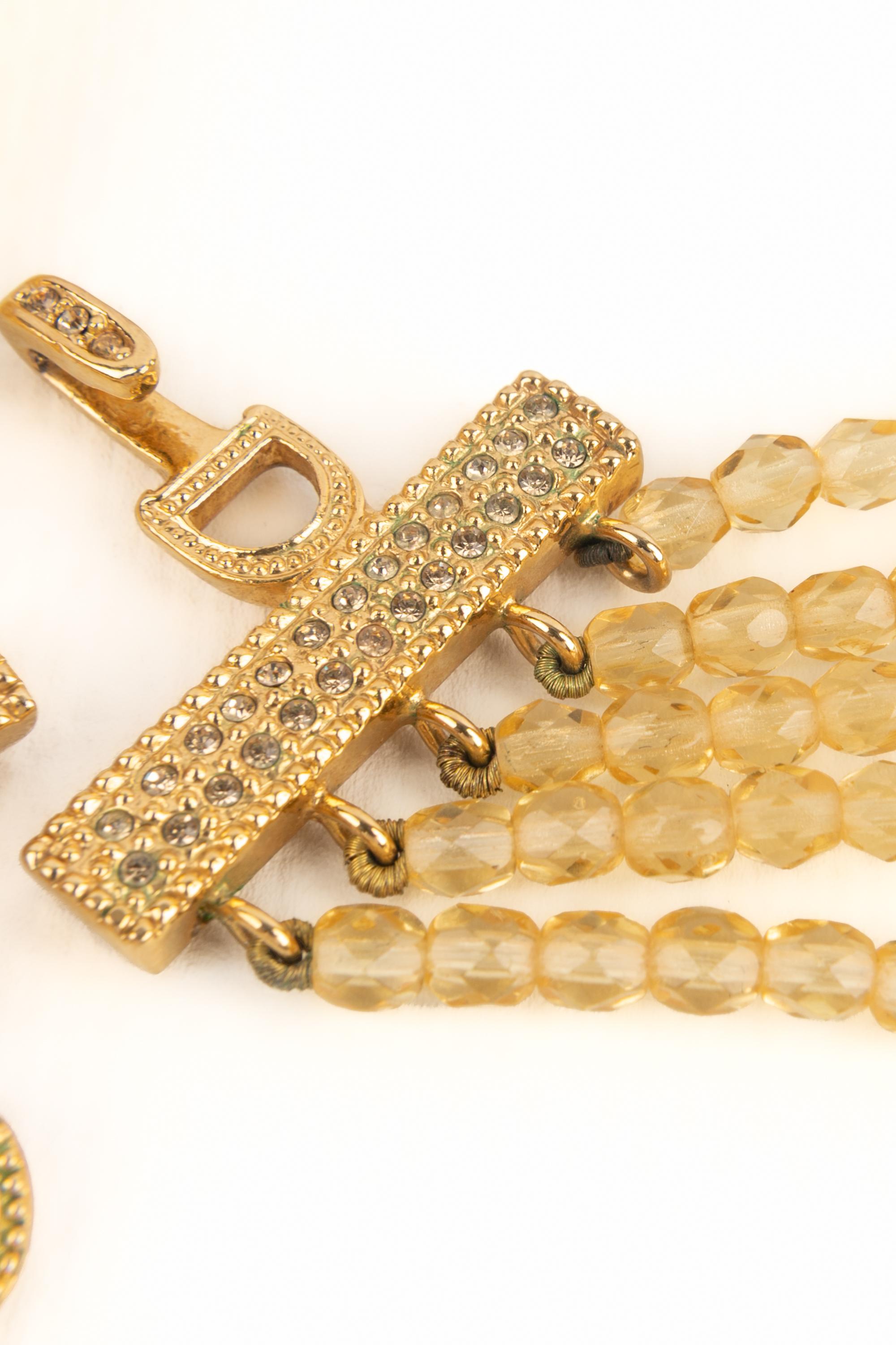 Collana corta Christian Dior in vendita 2