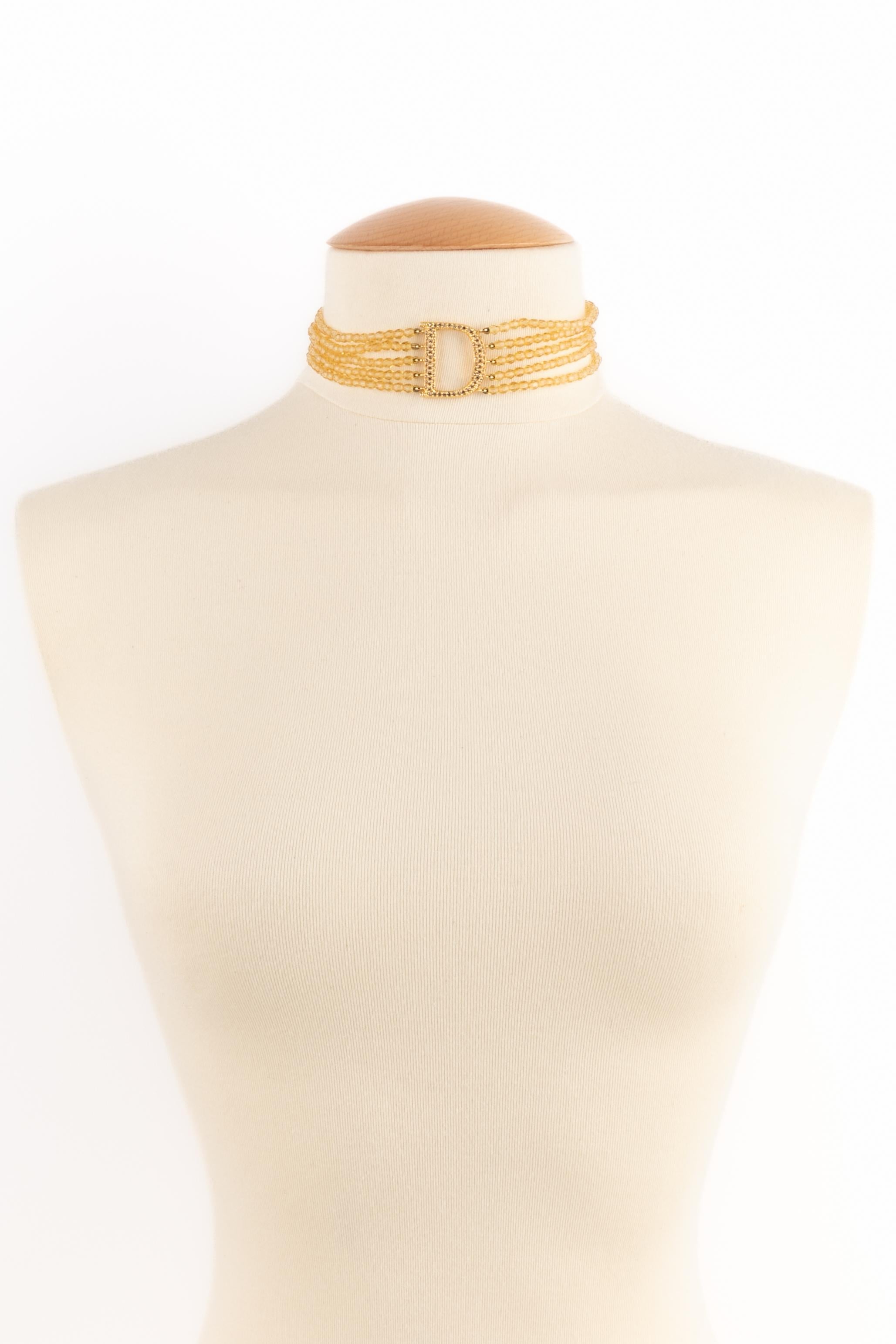 Collana corta Christian Dior in vendita 5
