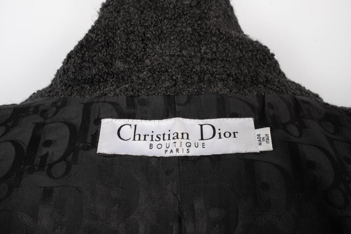 Christian Dior Set in seta e lana mista in vendita 5