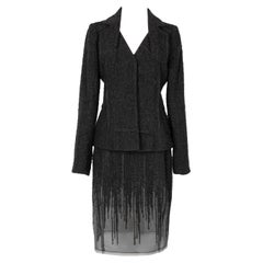 Ensemble en soie et laine mélangée Christian Dior