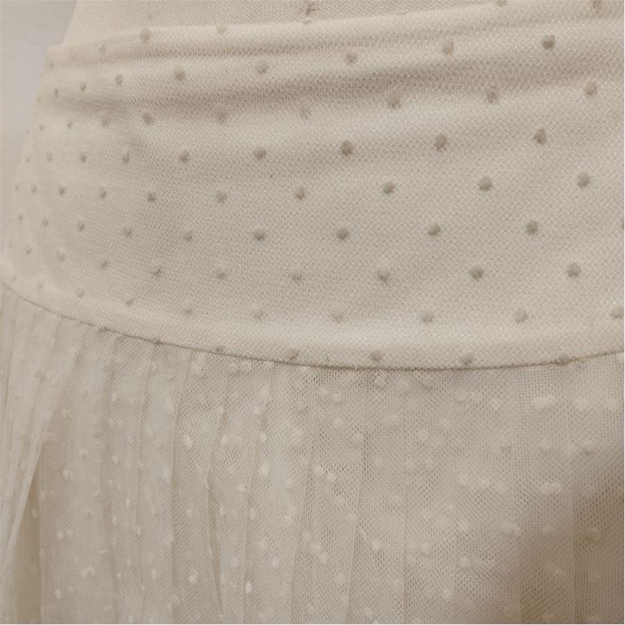Christian Dior Silk and Tulle Skirt size S In Excellent Condition In Gazzaniga (BG), IT
