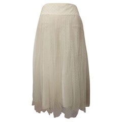 Christian Dior Silk and Tulle Skirt size S