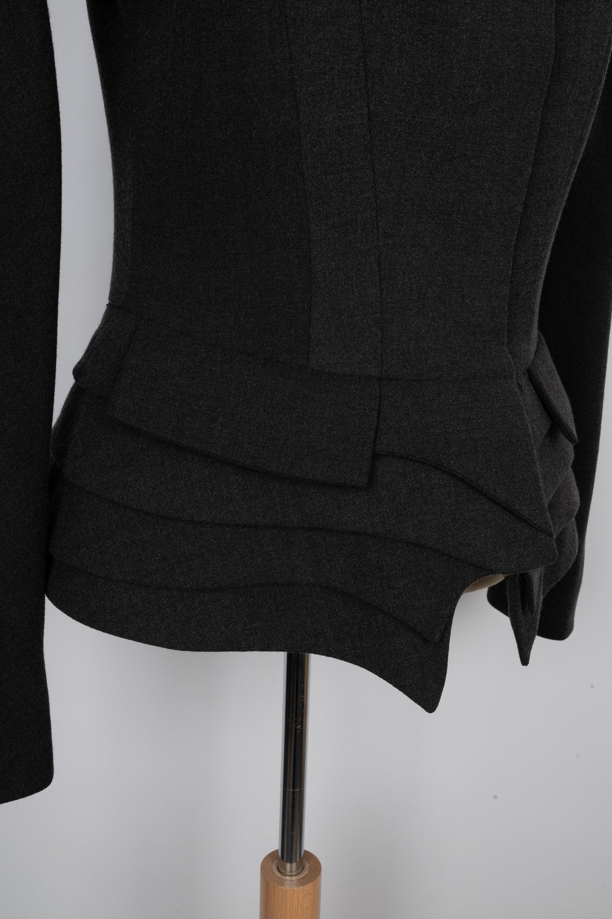 Christian Dior Haute Couture-Set aus Seide und Wolle im Angebot 2