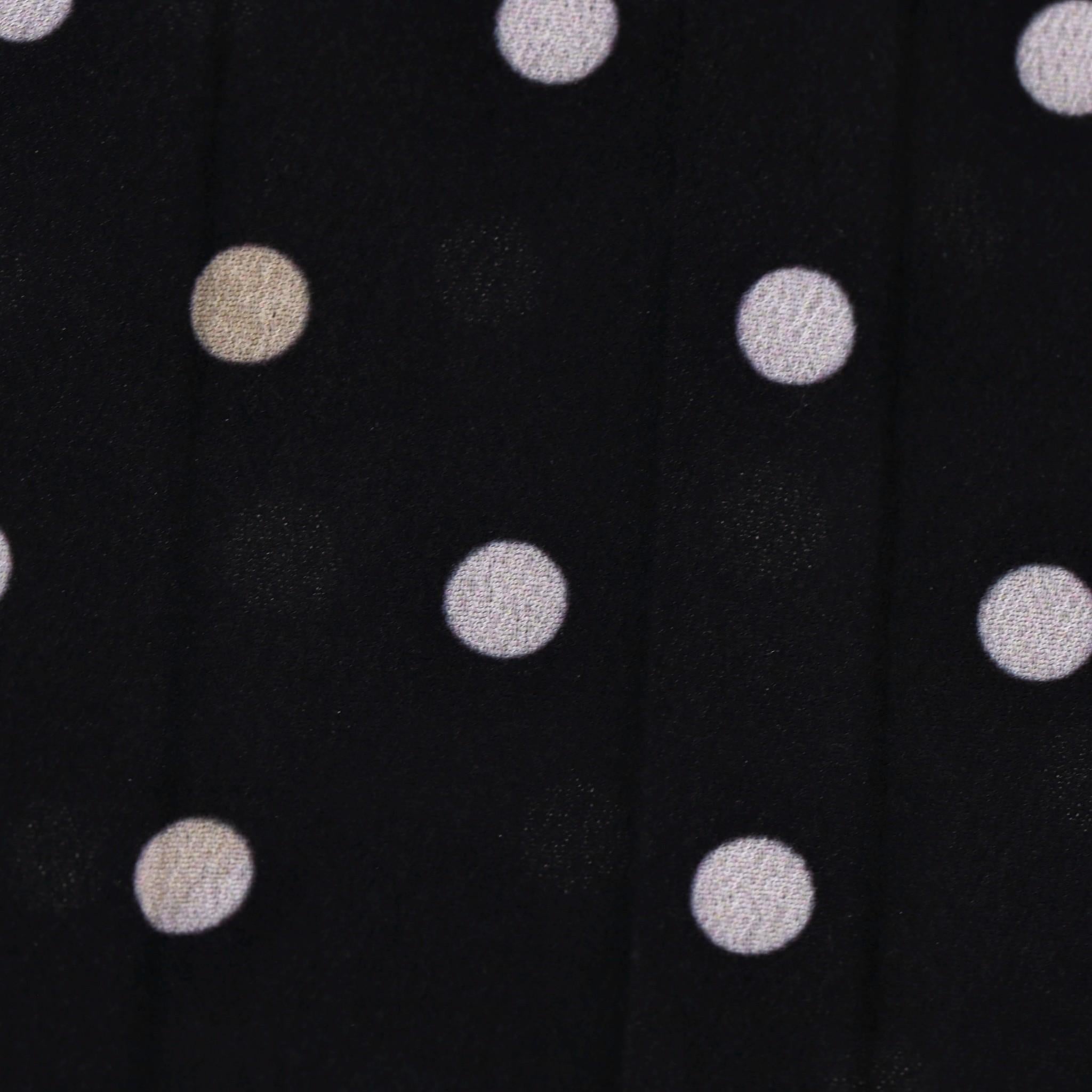 Christian Dior Silk Blend Polka-Dot Shirt Dress 4