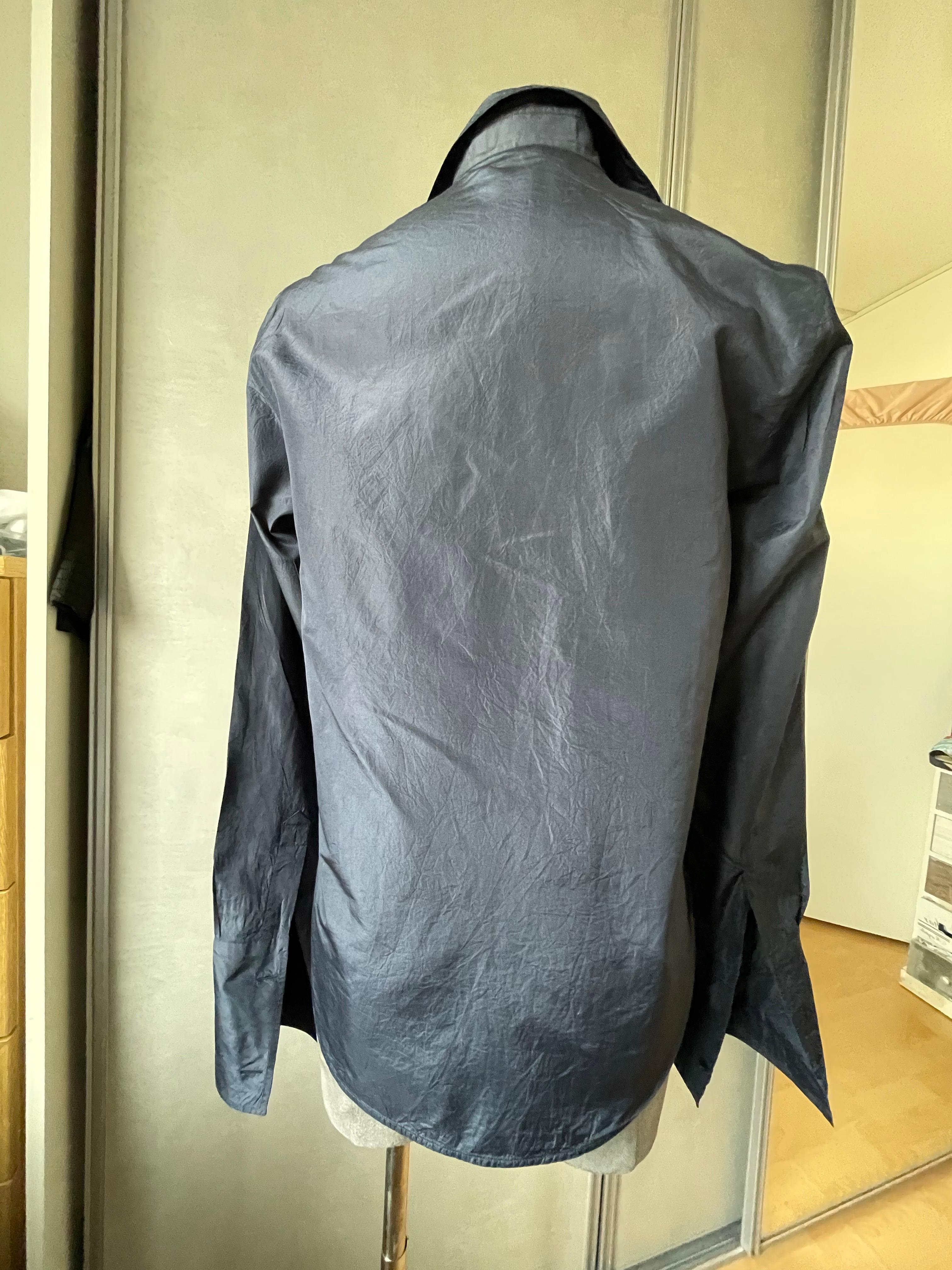 CHRISTIAN DIOR Blusa de seda Gris en venta