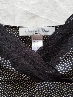 CHRISTIAN DIOR Silk camisole top, c. 2000s