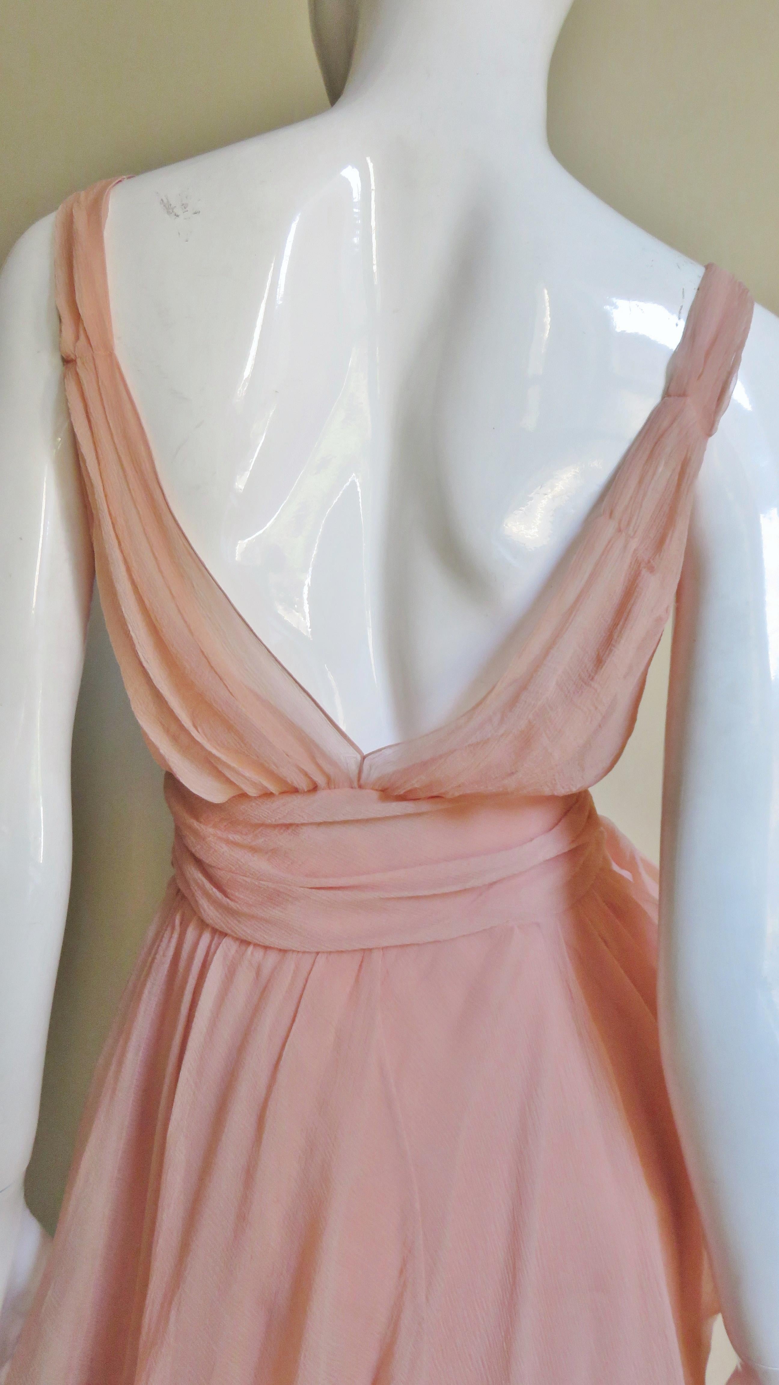  John Galliano for Christian Dior Silk Dress 6