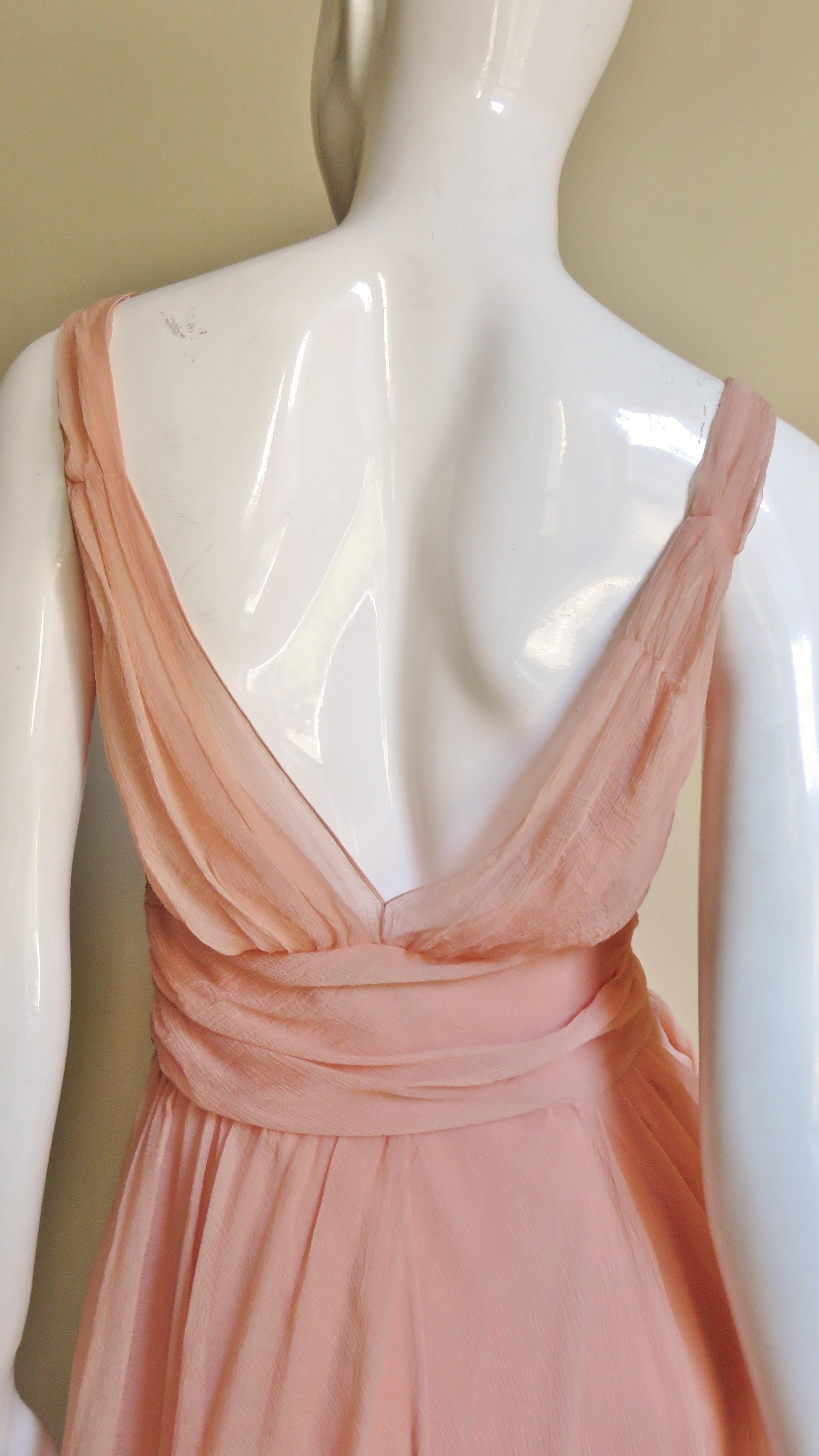  John Galliano for Christian Dior Silk Dress 7