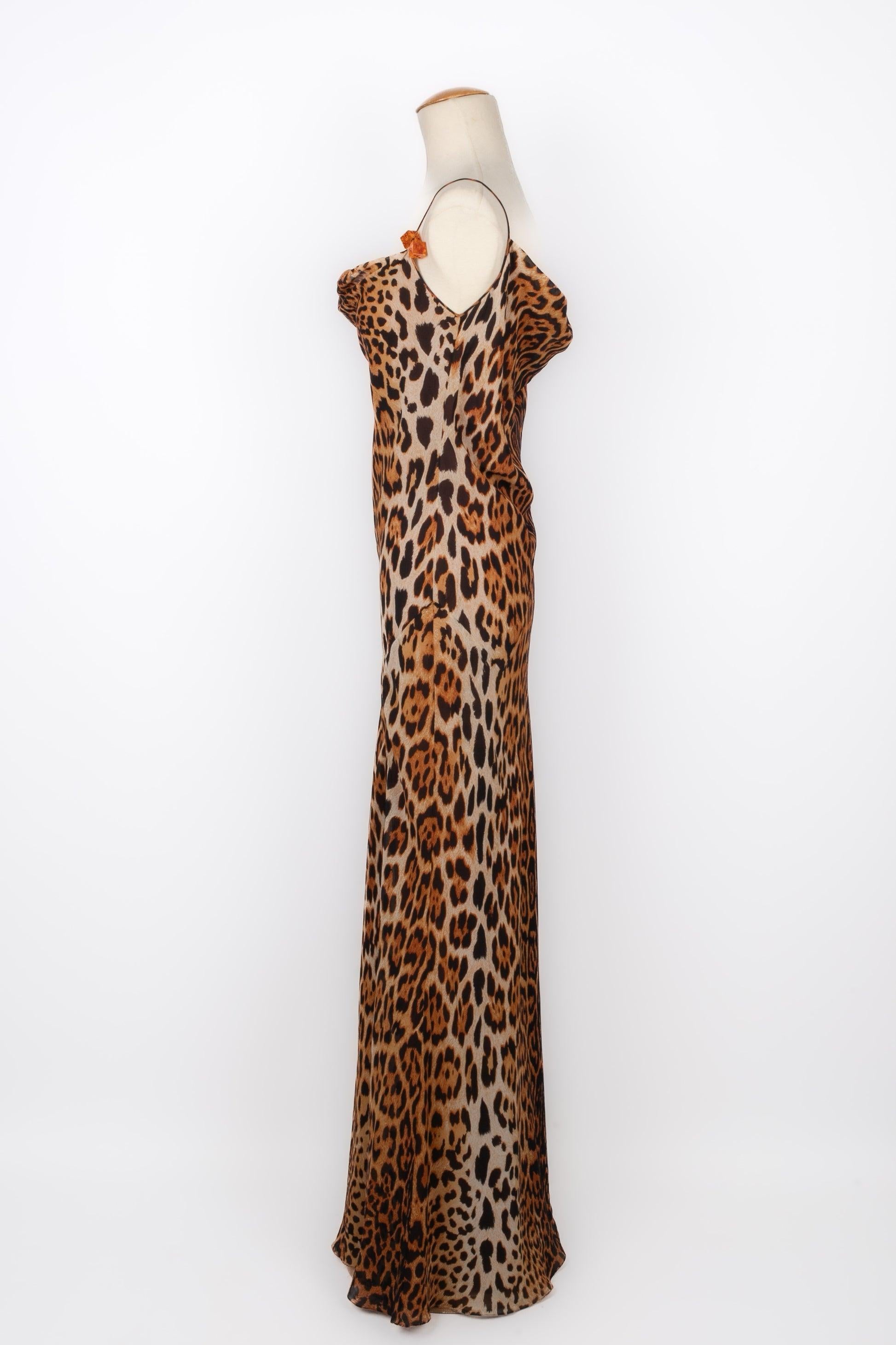 Christian Dior Silk Dress with Animal Prints, 2004 2