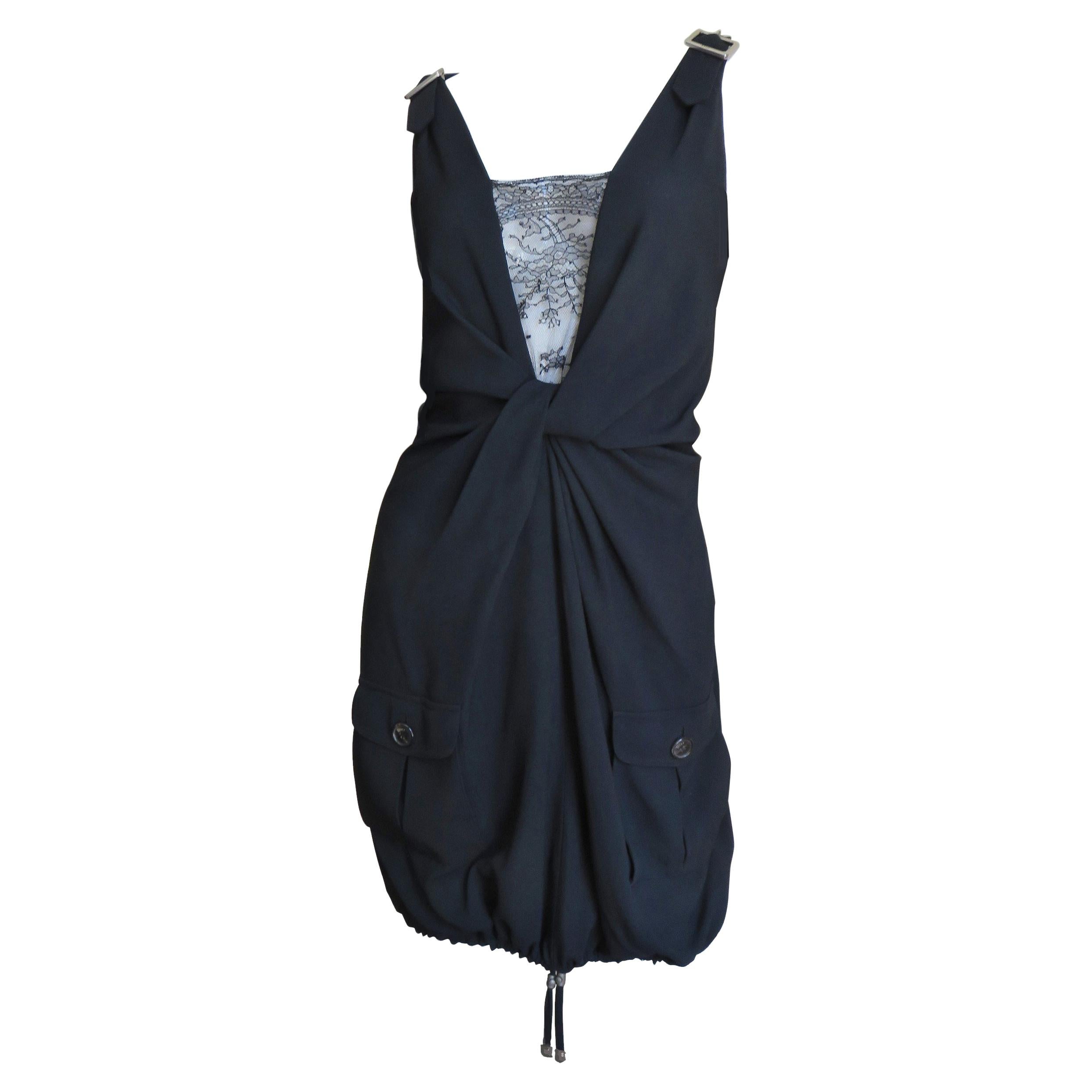 Rare 1955 Christian Dior Silk Dress