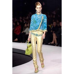 Veste en soie Christian Dior avec perles de fantaisie et strass, 2008