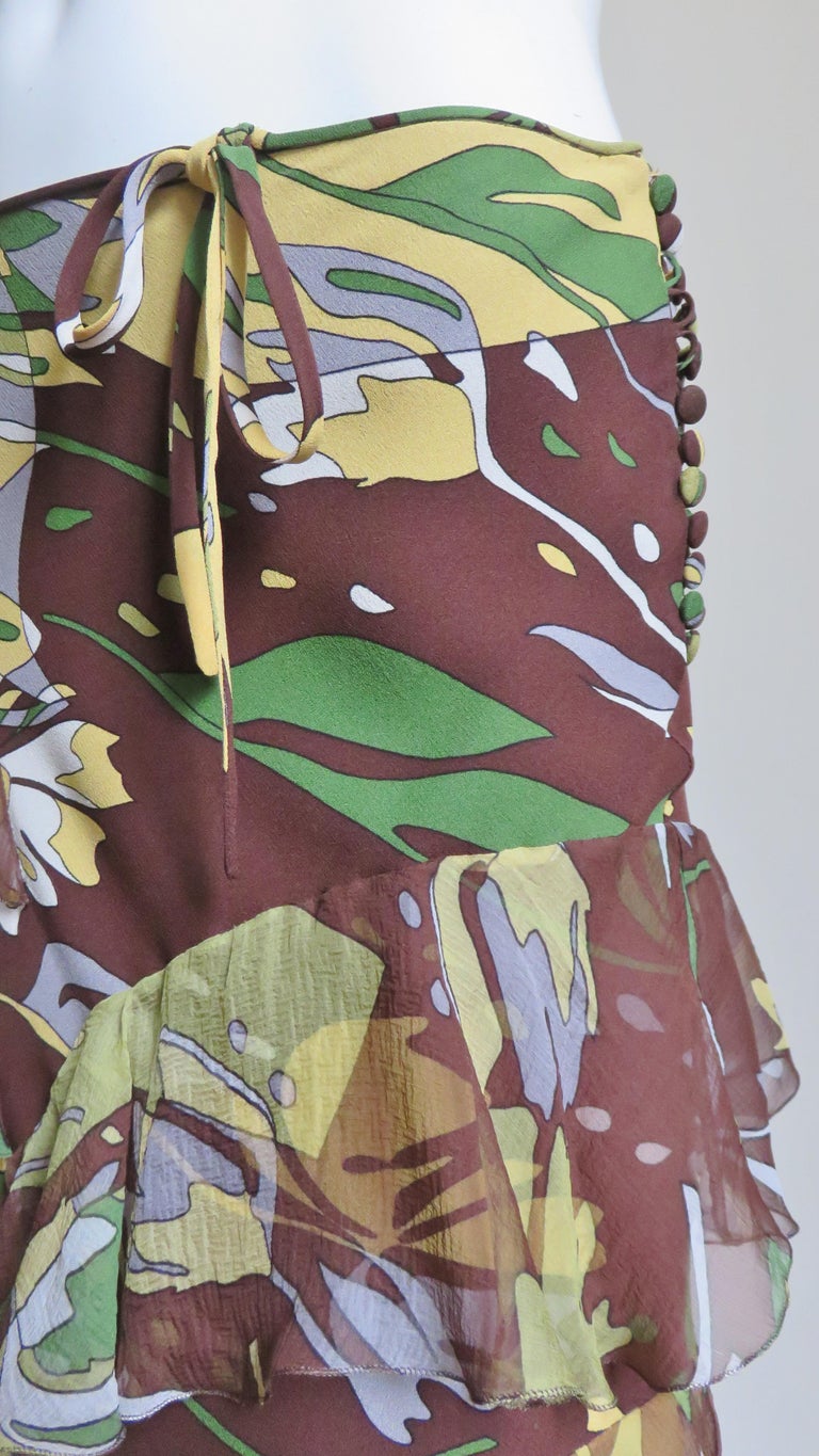 dior patchwork skirt