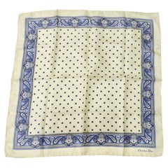 Antique Christian Dior Silk Scarf
