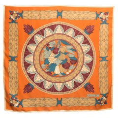 Retro Christian Dior Silk Scarf