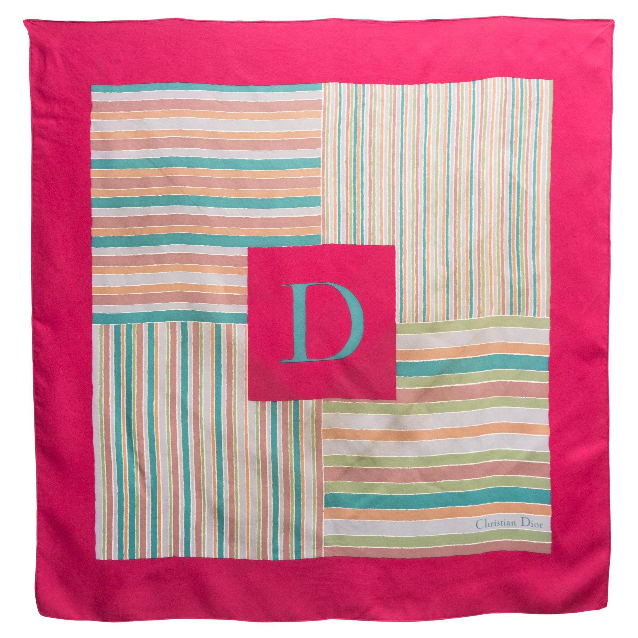 Christian Dior silk Scarf