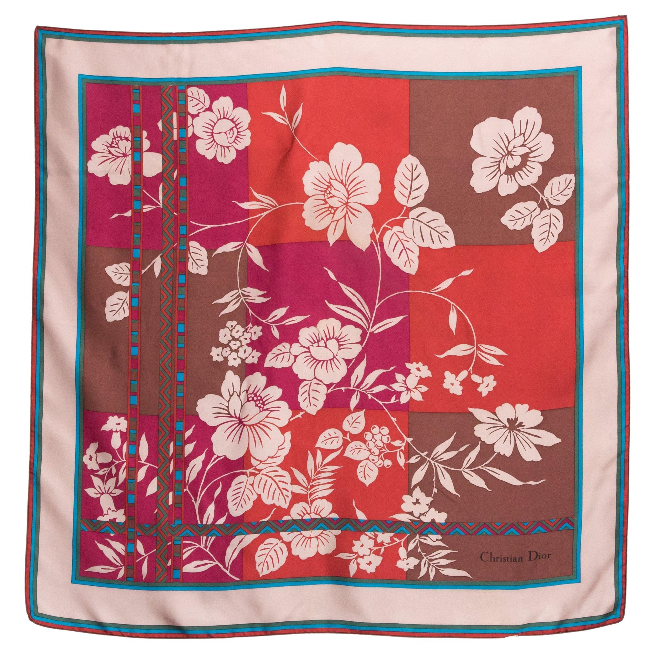 Christian Dior Silk Scarf