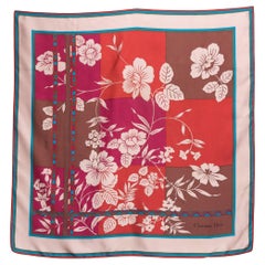 Vintage Christian Dior Silk Scarf