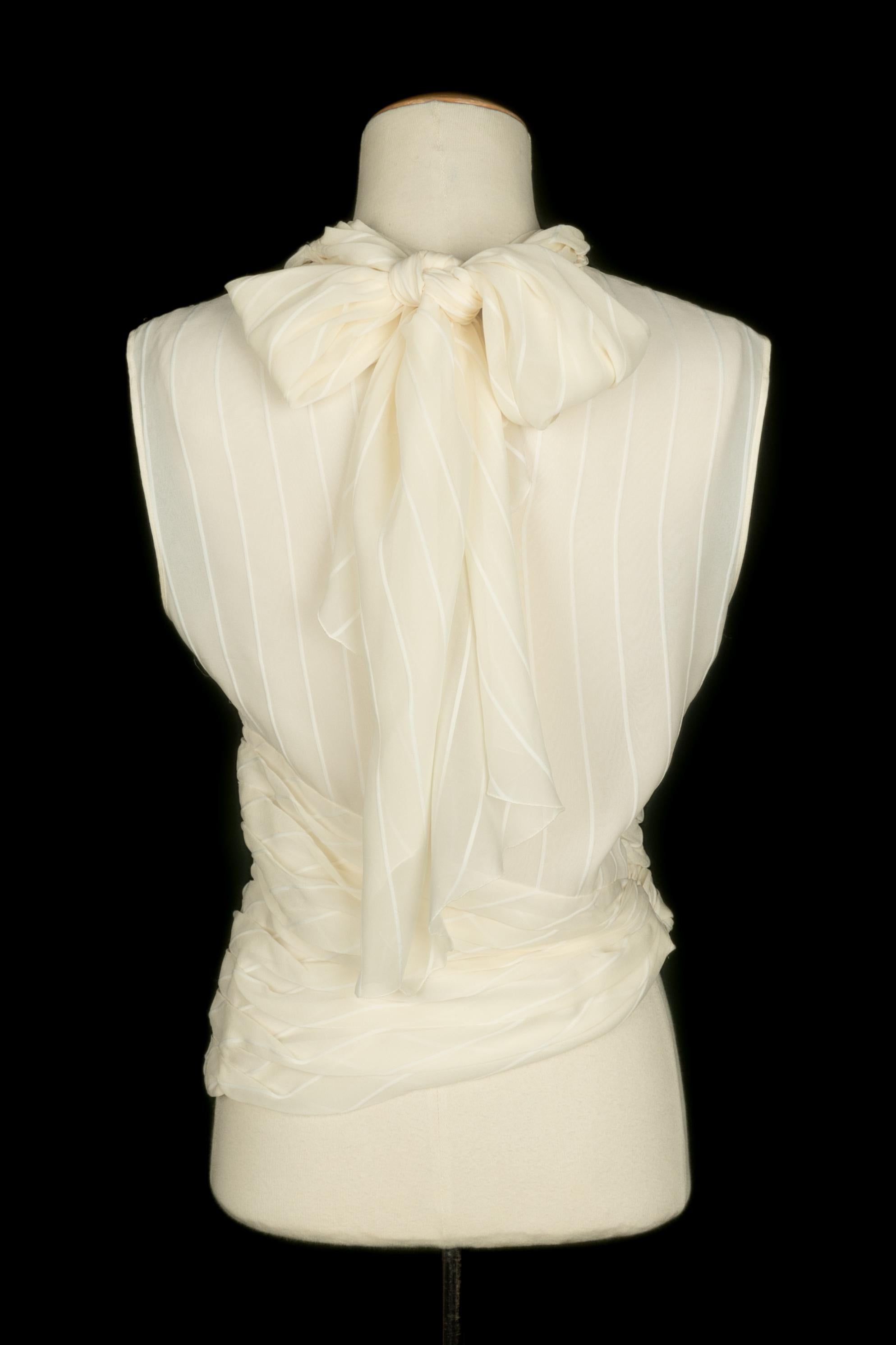 De las mujeres Top de seda Christian Dior en venta