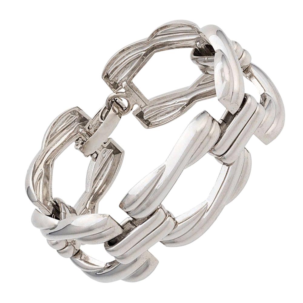 Christian Dior Silver Chain Bracelet at 1stDibs christian dior silver