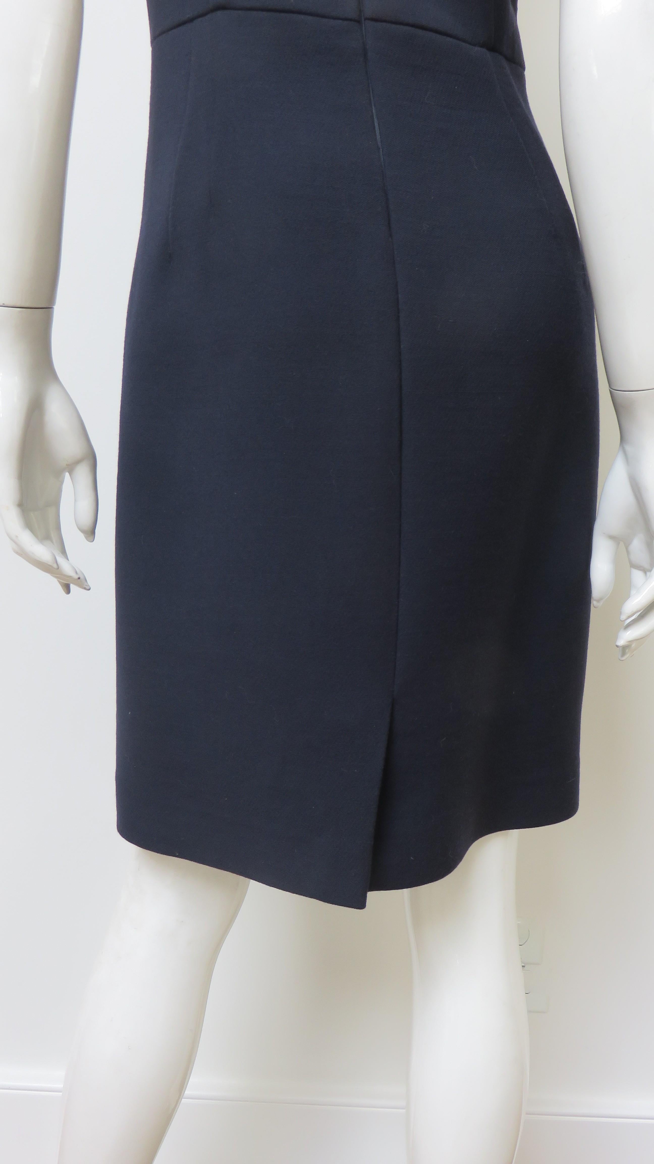 Christian Dior Silver Metal Cut out Dress For Sale 7