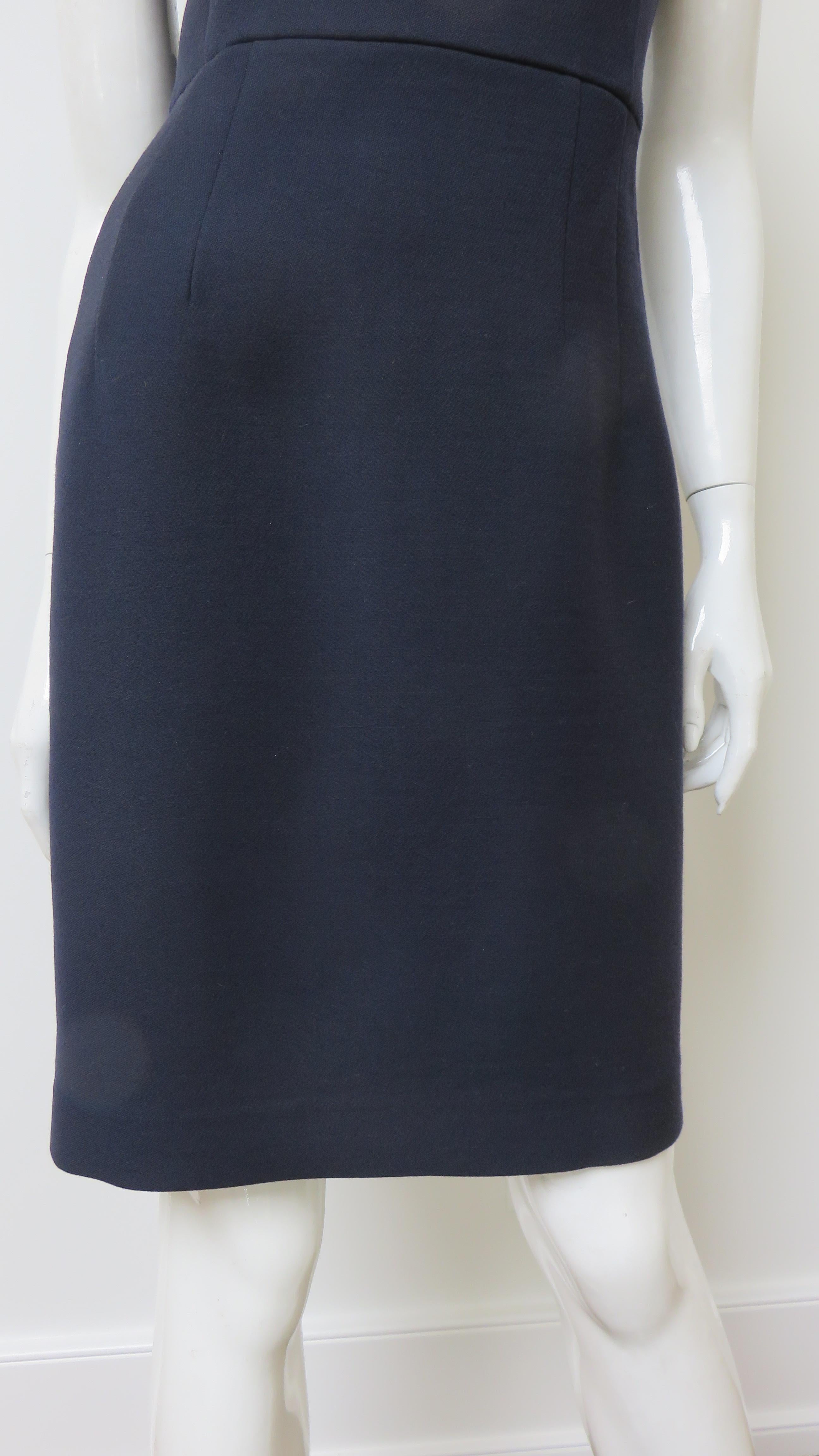 Christian Dior Silver Metal Cut out Dress For Sale 1