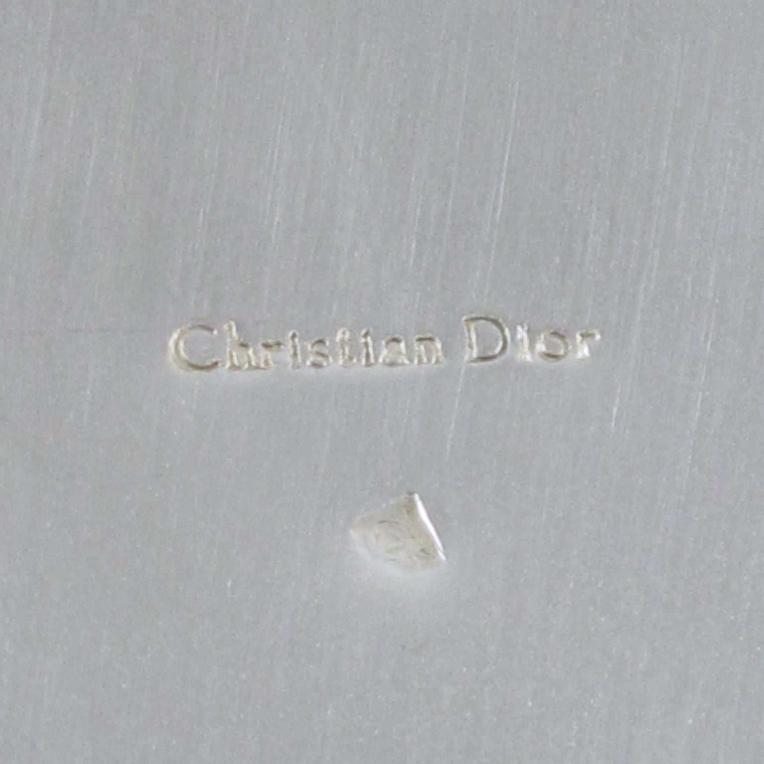 French Christian Dior Silver Plate Ice Bucket Cooler