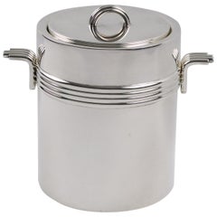 Christian Dior Silver Plate Ice Bucket Cooler