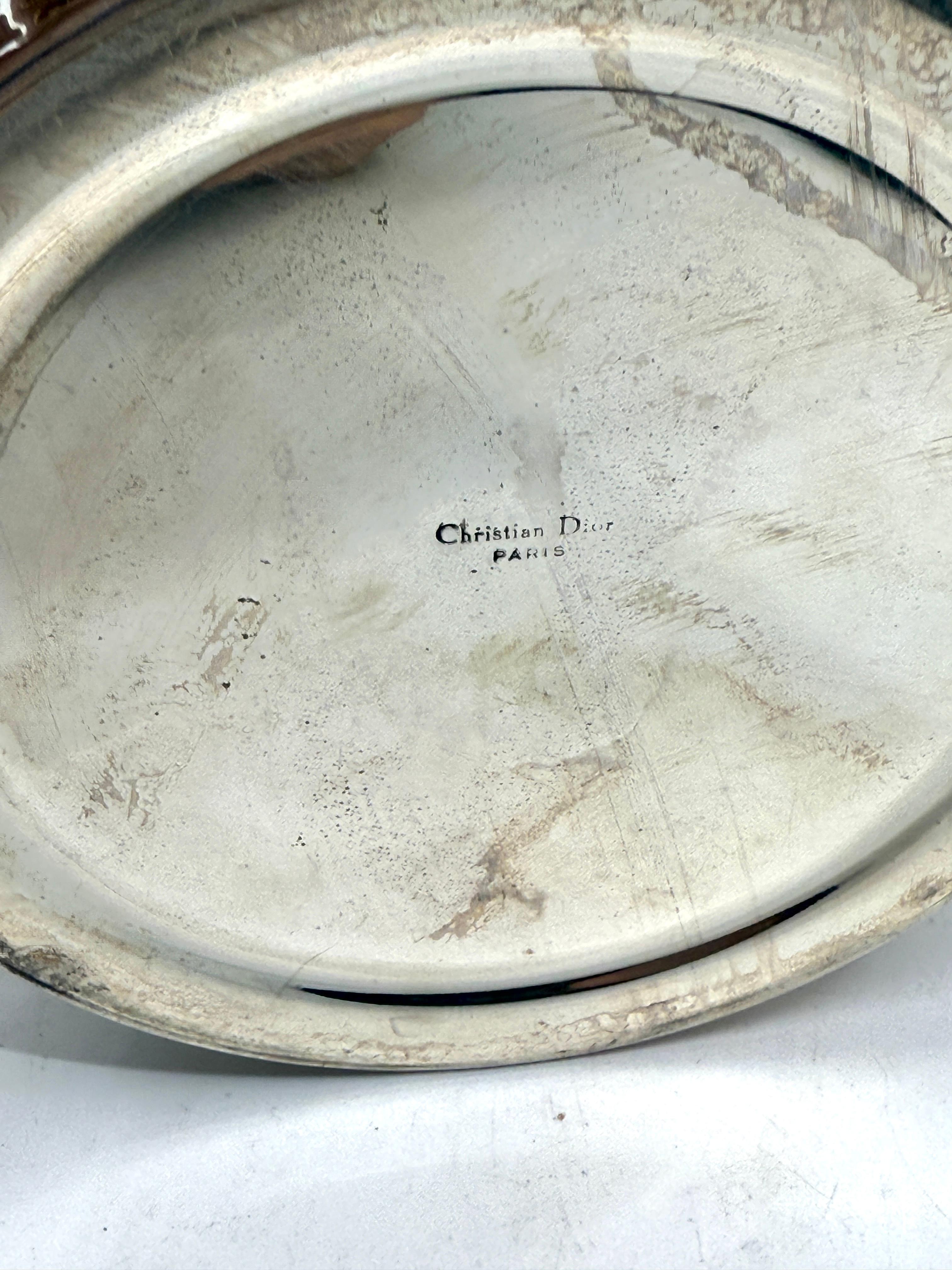 Christian Dior Enfriador de Vino Plateado y Jarra Aislante en venta 12